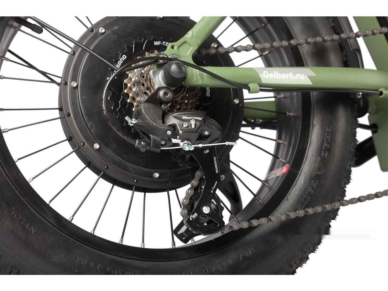 Электровелосипед Gelbert Saturn 5 ULTRA (хаки) Электровелосипед Gelbert Saturn 5 ULTRA (хаки)