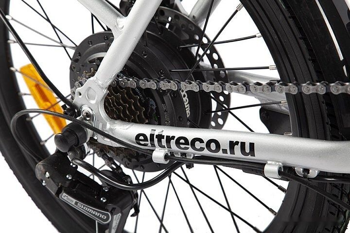 Электровелосипед Volteco Flex (черный/серый)