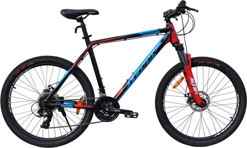 Велосипед Tropix Mariano MTB 32 (2019) 21 (Black-Red)