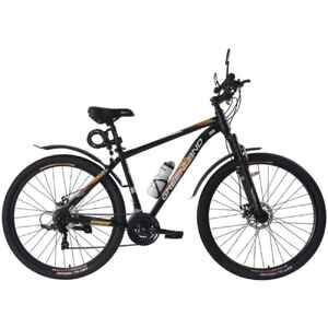 Велосипед GreenLand MERCURY 29 (19, серый/оранжевый, 2025)