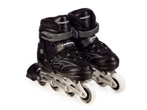 Роликовые коньки Favorit PW-155B-4BK (р. 37-40)