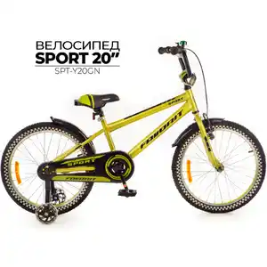 Детский велосипед Favorit Sport 20 (лайм) SPT-Y20GN