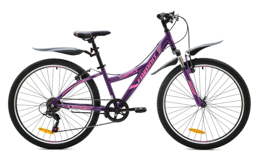 Велосипед Favorit Space 26 V (13, фиолетовый, 2020)