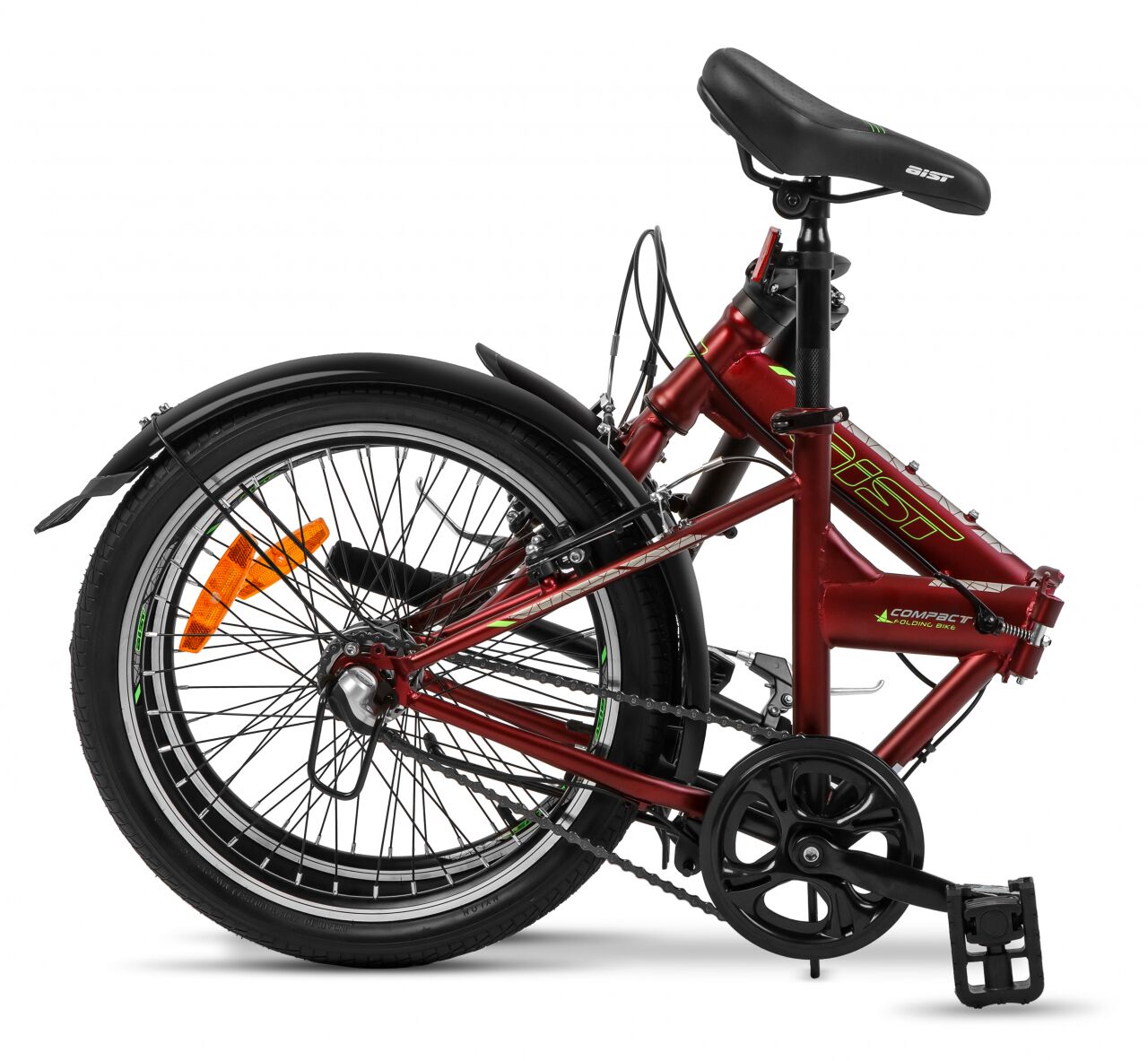 Велосипед Aist Compact 2.0 (20, красный, 2021)