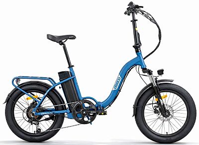 Электровелосипед Eltreco Flex 3.0 (синий матовый)