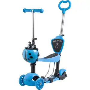 Самокат Novatrack Saddle Pro 2019 120SB.DISCOKIDS.BL9 (синий)