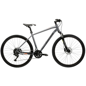 Велосипед Kross Evado 5.0 (M 28 L, серебристый)