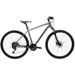 Велосипед Kross Evado 5.0 (M 28 L, серебристый)