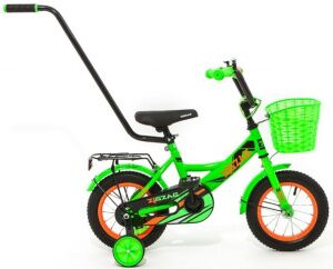 Детский велосипед Zigzag Classic 12 с ручкой (зеленый) ZG-1202 Детский велосипед Zigzag Classic 12 с ручкой (зеленый) ZG-1202