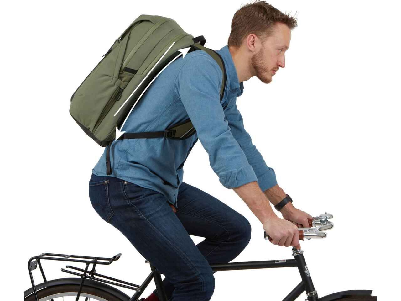 Городской рюкзак Thule Paramount 27L TPCB27OLVN 3204732 (зеленый) Городской рюкзак Thule Paramount 27L TPCB27OLVN 3204732 (зеленый)