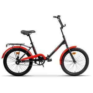 Велосипед Aist Smart 20 1.1 (черный/красный, 2025) Велосипед Aist Smart 20 1.1 (черный/красный, 2025)