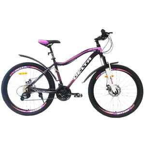 Велосипед DELTA D6000 26 (17, черный/фиолетовый) Велосипед DELTA D6000 26 (17, черный/фиолетовый)