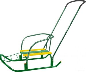 Санки Nika Ветерок 7+ В7+/З (зеленый)