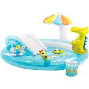 Надувной бассейн INTEX Малыш Аллигатор 57165 (201x170)