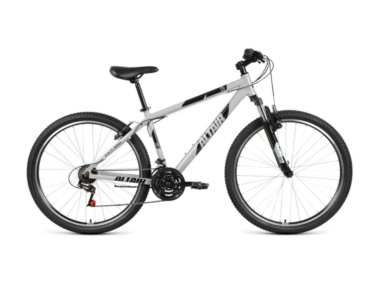 Велосипед ALTAIR AL 27.5 V (19, серый/черный, 2021) RBKT1M67Q015