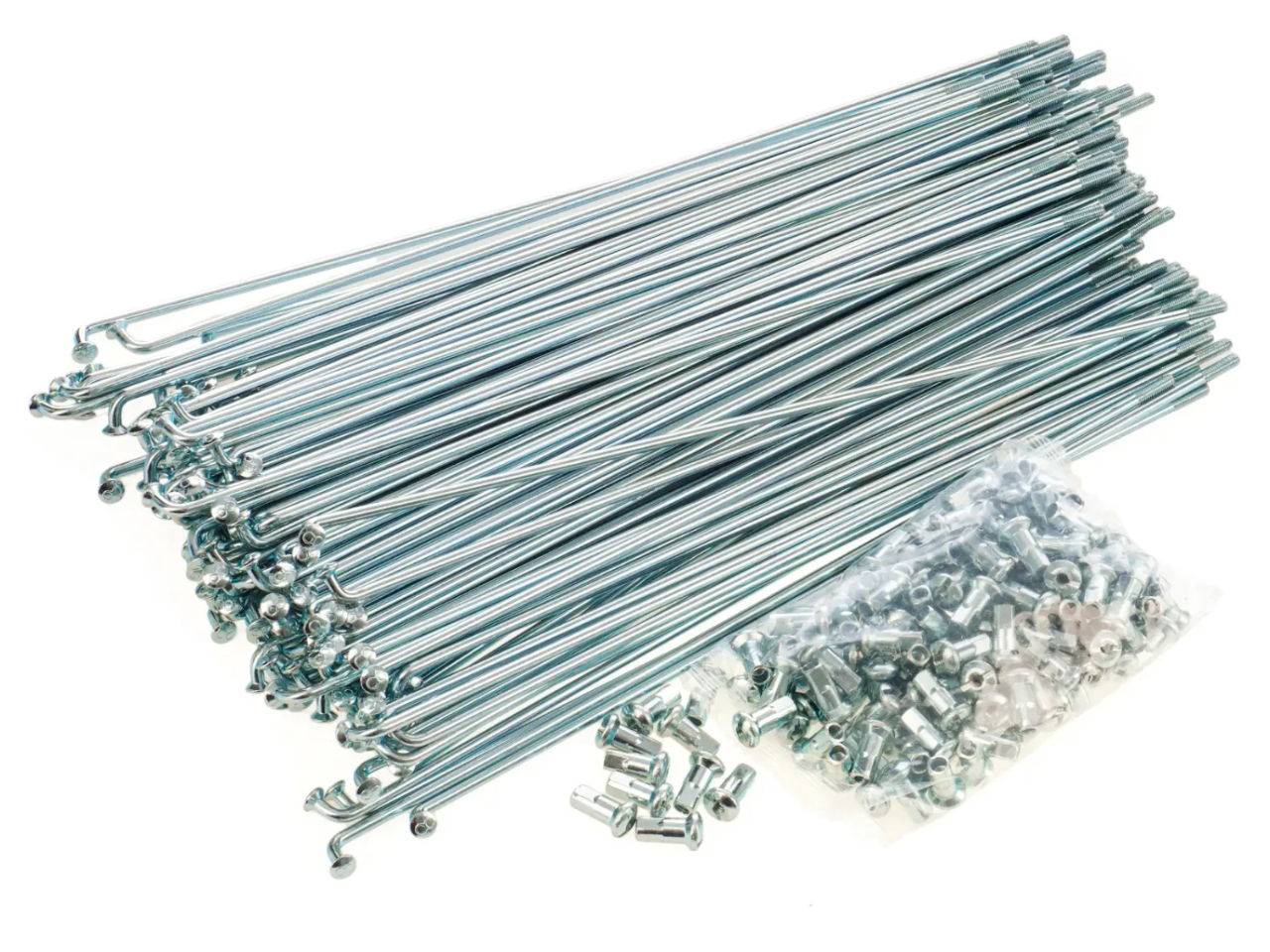 Спицы HUAJIU 228 мм, 14G-2.0 мм, черная, 144 шт., SP-228/14B Спицы HUAJIU 228 мм, 14G-2.0 мм, черная, 144 шт., SP-228/14B