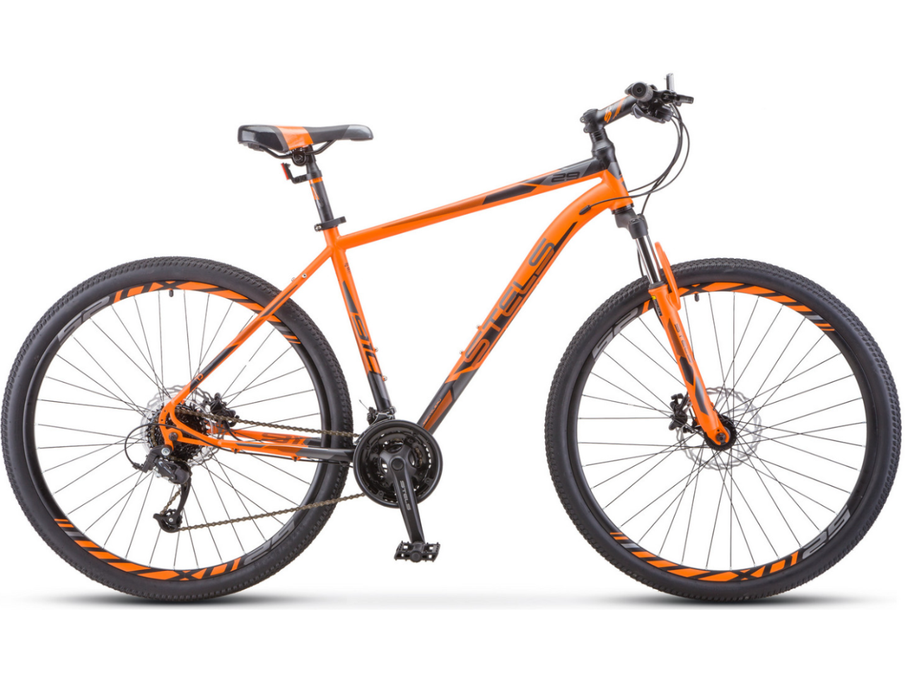 Велосипед Stels Navigator 910 D 29 V010 р.18.5 2020 (оранжевый/черный)