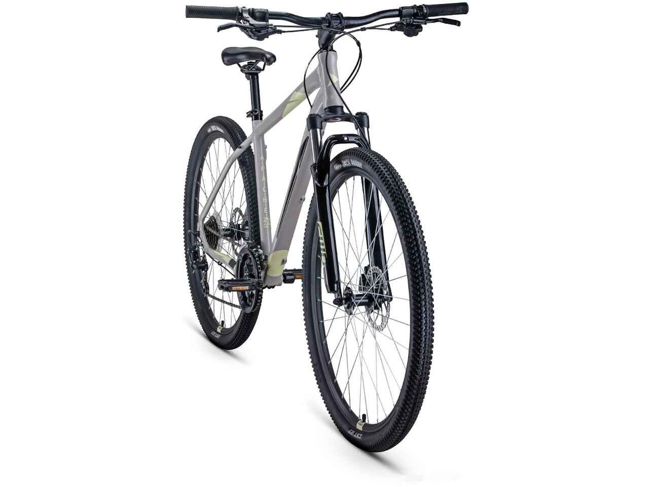 Велосипед Forward Apache 29 2.0 disc р.19 2021 (серый)