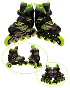 Роликовые коньки Favorit 8803-M-GN