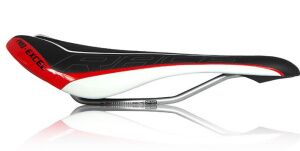 Велоседло DDK 510 EXR (Black-White-Red) Велоседло DDK 510 EXR (Black-White-Red)