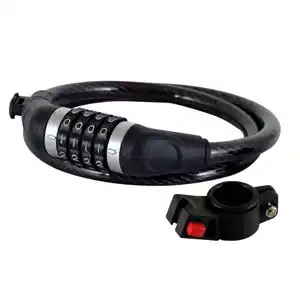 Велозамок Longus 950 мм 3550008 (черный)