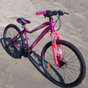 Велосипед Stels Miss 5000 MD 26 V010 (18, фиолетовый/розовый)