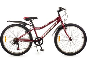 Велосипед Favorit Sirius 24VS (12, бордовый) SIR24V12CH