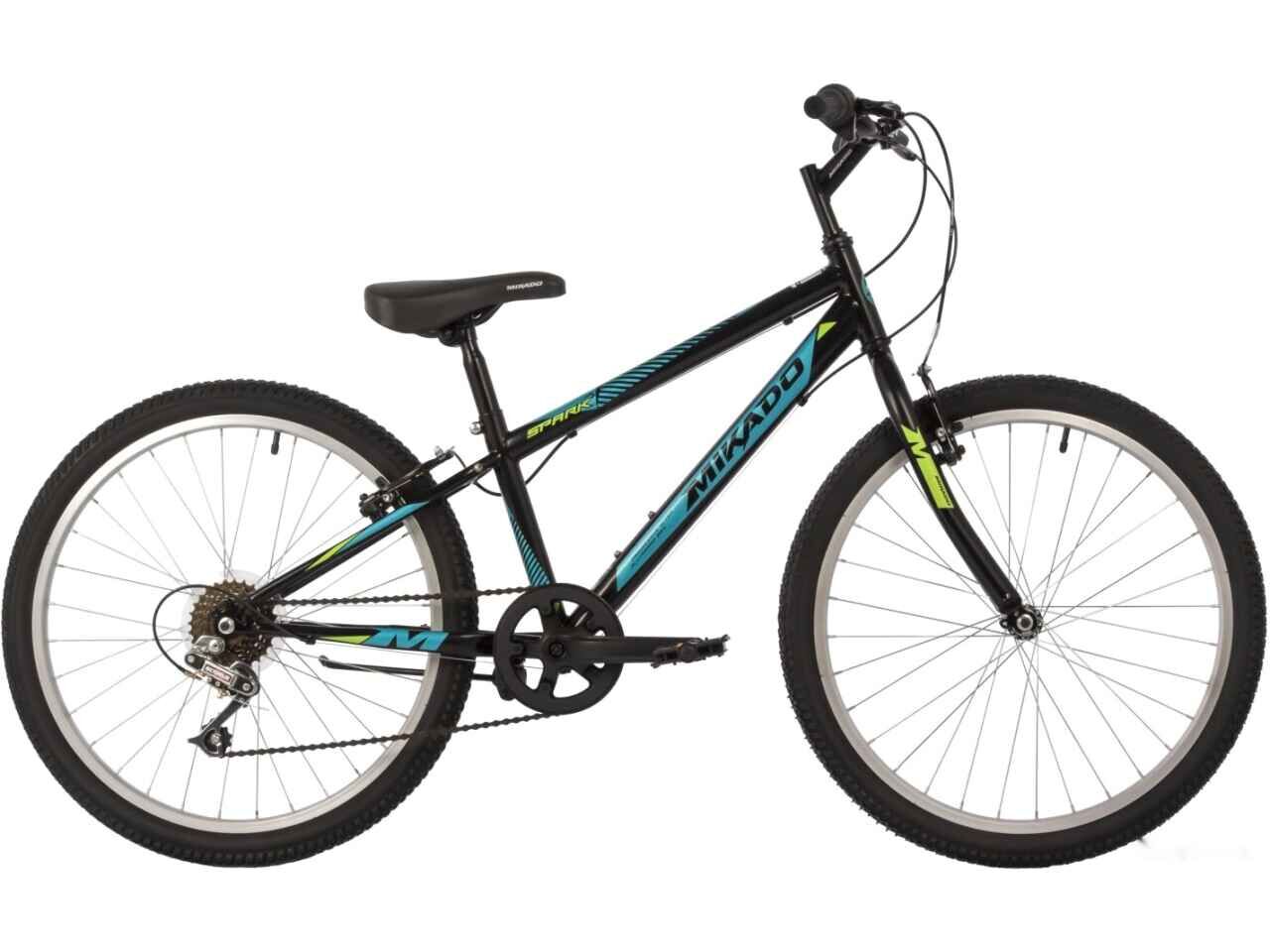 Велосипед Mikado Spark JR 24 р.12 2022 (черный)