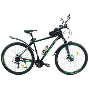 Велосипед GreenLand Scorpion 29 (19, черный/зеленый, 2025)