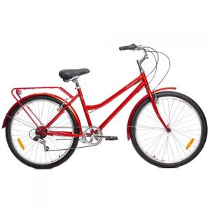 Велосипед Forward BARCELONA 26 2.0 (17, красный/белый, 2024)