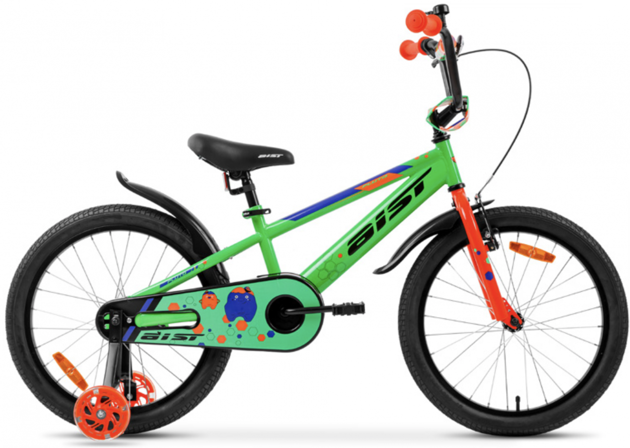 Детский велосипед Aist Pluto 16 (зеленый, 2022)