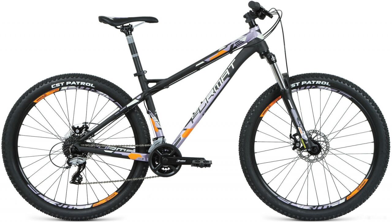 Велосипед Format 1315 27.5 (XL, черный матовый/серый матовый)