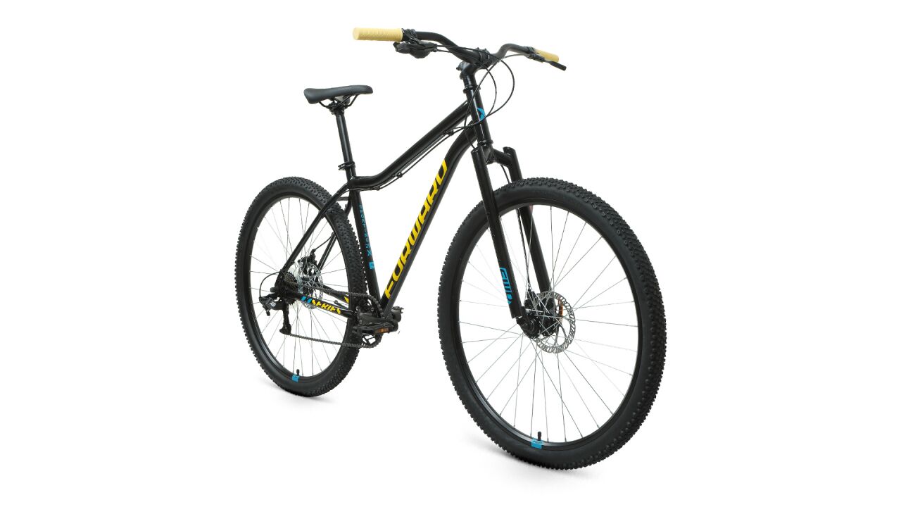 Велосипед Forward Sporting 29 X р.19 2022 (черный/золотой)
