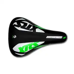 Велоседло DDK 1212A XRS (Black-White-Green)