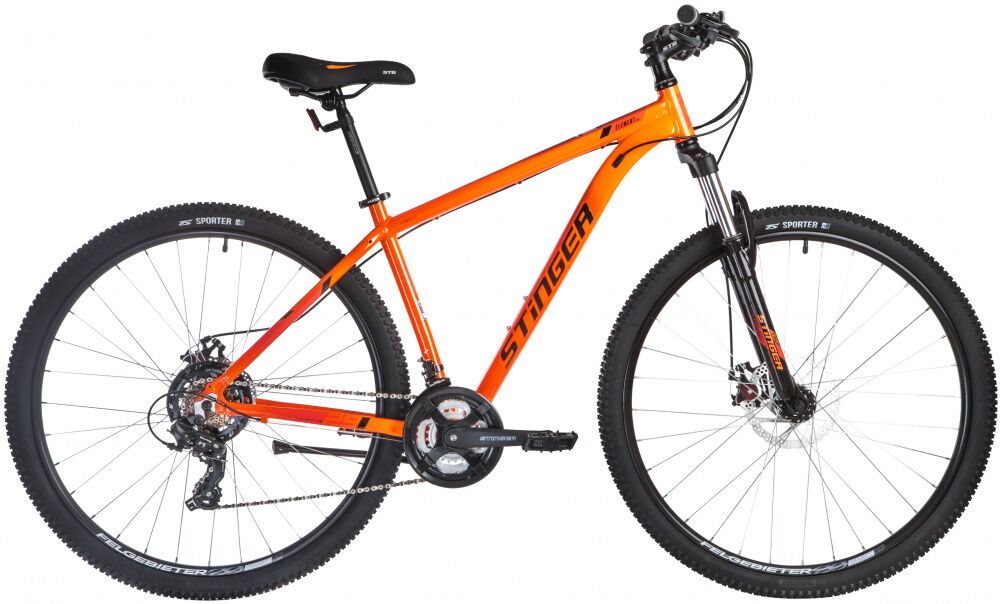 Велосипед Stinger Element EVO 29 (20, оранжевый, 2021) 29AHD.ELEMEVO.20OR10