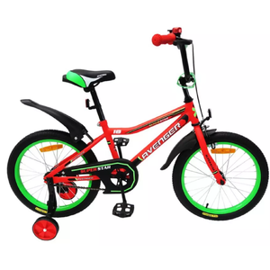 Детский велосипед Avenger Super Star 14 (красный/черный)