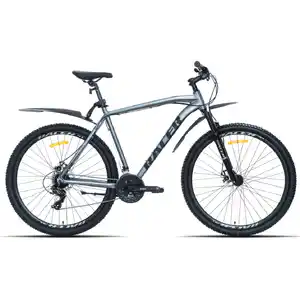 Велосипед Racer XC90 27.5 (20, темно-серый, логотип черный, 2026)
