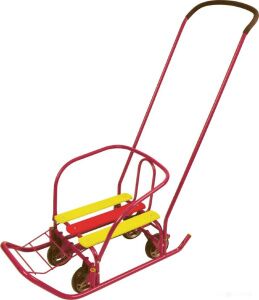 Санки Nika Ветерок 7 Универсал (красный)