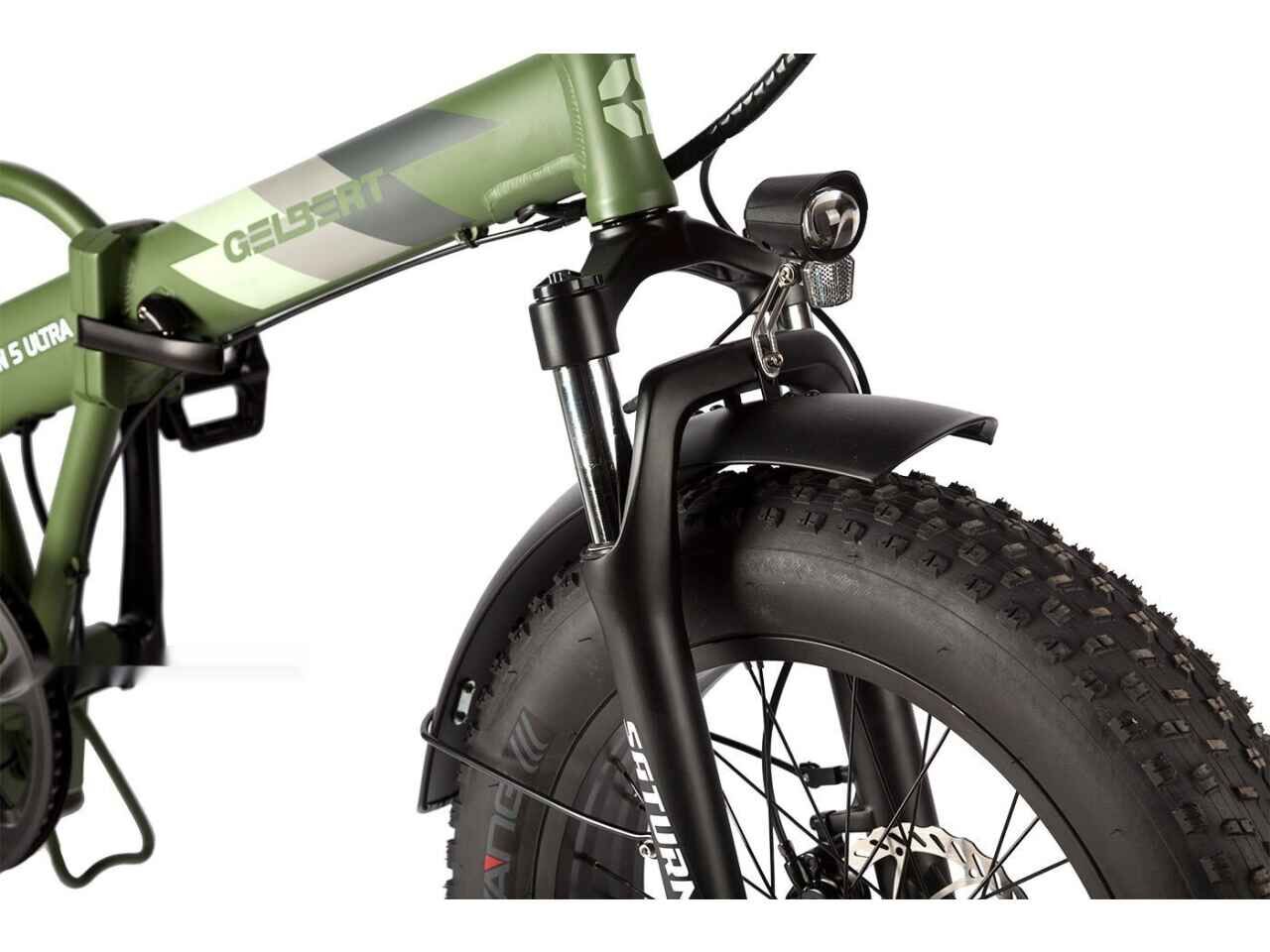 Электровелосипед Gelbert Saturn 5 ULTRA (хаки) Электровелосипед Gelbert Saturn 5 ULTRA (хаки)