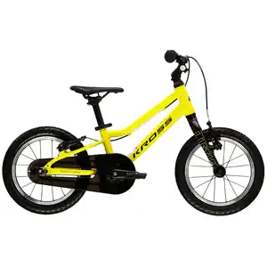 Детский велосипед Kross Liftie U 14 (желтый/черный) KRLFXX14X07U009303