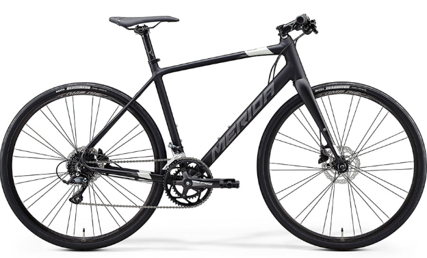 Велосипед Merida Speeder 200 (2020) L (56cm) (Matt Black-Silver)