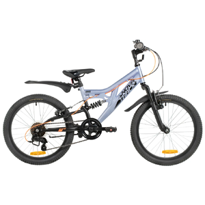 Детский велосипед Novatrack Shark 20 (серо-голубой, 2026) 20SS6V.SHARK.GRB6