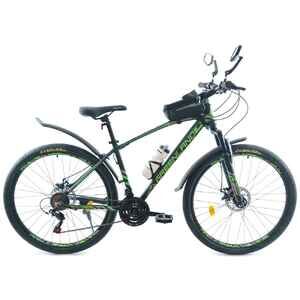 Велосипед GreenLand Draft 27.5 (17, темно зеленый/зеленый) Велосипед GreenLand Draft 27.5 (17, темно зеленый/зеленый)