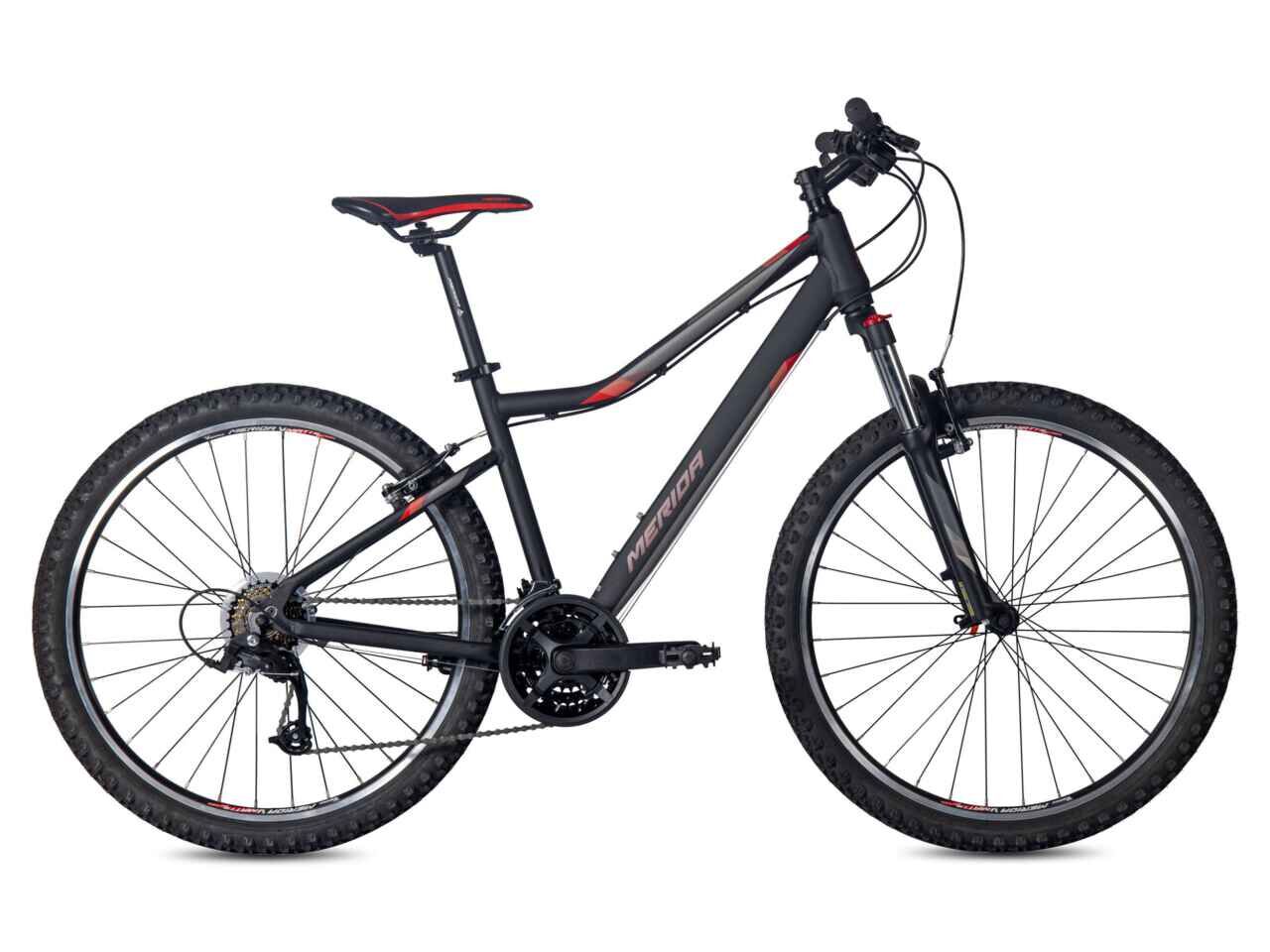 Велосипед Merida Matts 6.5 (L/18.5, MattBlack/Red/Grey, 2023)