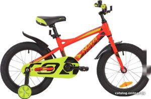 Детский велосипед Novatrack Tornado 16 (красный/желтый, 2019) Детский велосипед Novatrack Tornado 16 (красный/желтый, 2019)