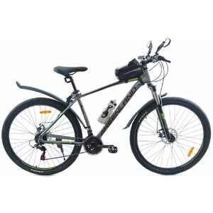 Велосипед GreenLand Ocean 27.5 2.0 (19, серый/зеленый) Велосипед GreenLand Ocean 27.5 2.0 (19, серый/зеленый)