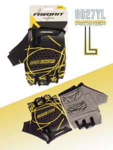 Перчатки велосипедные Favorit L 21-23 см (8027YL-L) Перчатки велосипедные Favorit L 21-23 см (8027YL-L)