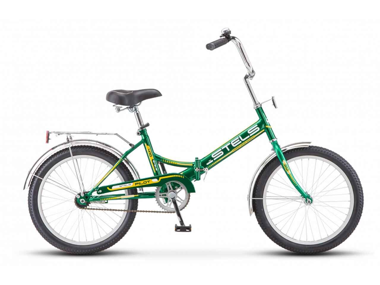 Велосипед Stels Pilot 410 20 Z011 (13.5, зеленый, 2021)