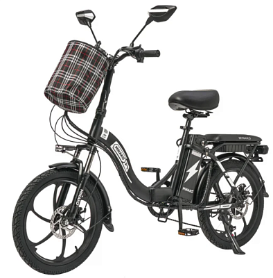 Электровелосипед Minako F7 черный