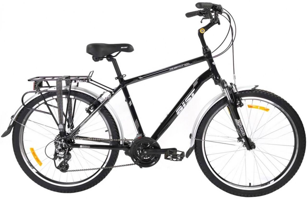 Велосипед Aist Cruiser 2.0 26 (18.5, черный/серый, 2022)